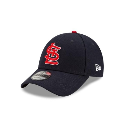 Blue St. Louis Cardinals Hat - New Era MLB The League 9FORTY Adjustable Caps USA7649285